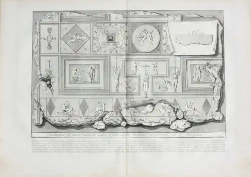 Giovanni Battista Piranesi (1720-1778) Radierung aus "Le Antichità Romane", 1835