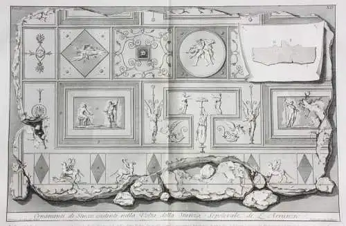 Giovanni Battista Piranesi (1720-1778) Radierung aus "Le Antichità Romane", 1835