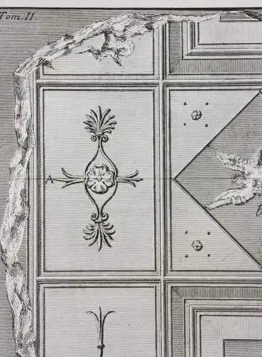 Giovanni Battista Piranesi (1720-1778) Radierung aus "Le Antichità Romane", 1835