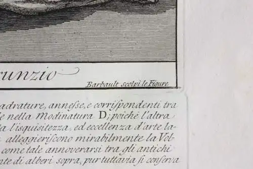 Giovanni Battista Piranesi (1720-1778) Radierung aus "Le Antichità Romane", 1835