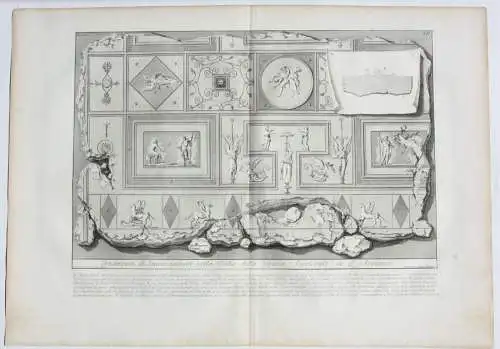 Giovanni Battista Piranesi (1720-1778) Radierung aus "Le Antichità Romane", 1835