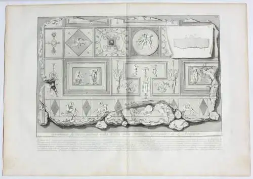 Giovanni Battista Piranesi (1720-1778) Radierung aus "Le Antichità Romane", 1835