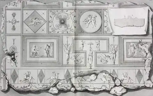 Giovanni Battista Piranesi (1720-1778) Radierung aus "Le Antichità Romane", 1835