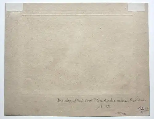 Johann Christian Reinhart (1761-1847) sign. Radierung, Bauer im Wald, Rom, 1805