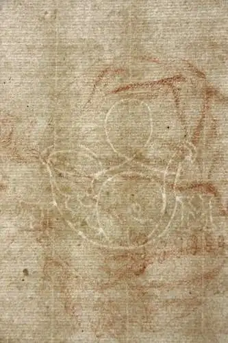Umkreis Pier Leone Ghezzi (1674-1755) Rötel, Porträt einer Frau in Profilansicht