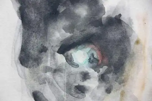 H. Merz, signiertes Aquarell, Tierstudie, Hund, Dänische Dogge, Great Dane, 1929