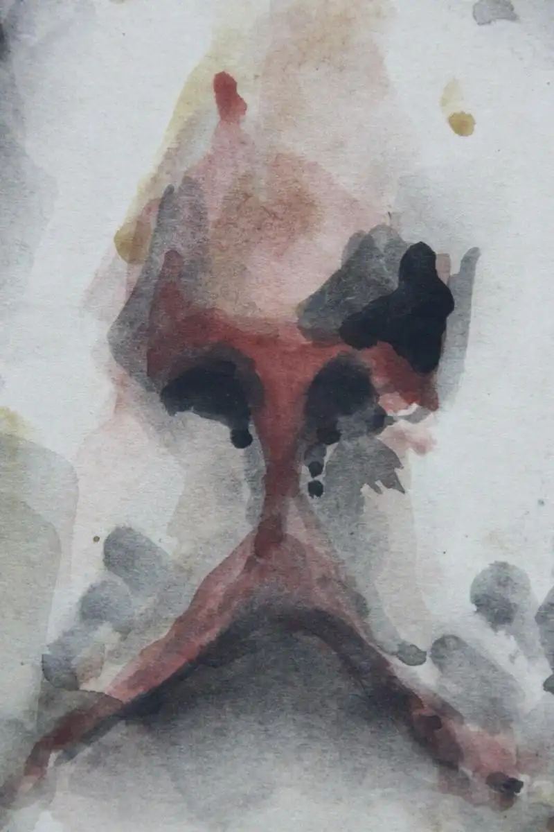 H. Merz, signiertes Aquarell, Tierstudie, Hund, Dänische Dogge, Great Dane, 1929 8