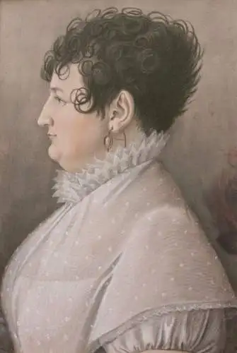 Meilliere de Reims, Pastell, Porträt, Louise Rosalie Lucière Devillelongue, 1811