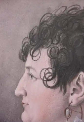 Meilliere de Reims, Pastell, Porträt, Louise Rosalie Lucière Devillelongue, 1811