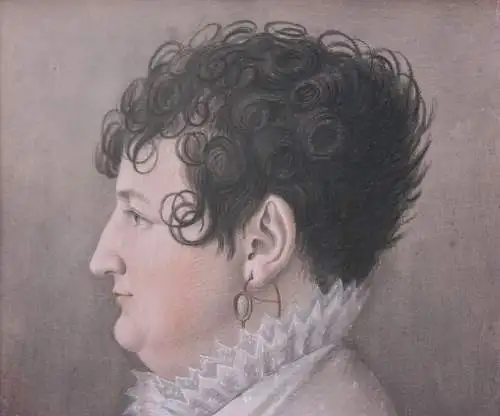Meilliere de Reims, Pastell, Porträt, Louise Rosalie Lucière Devillelongue, 1811