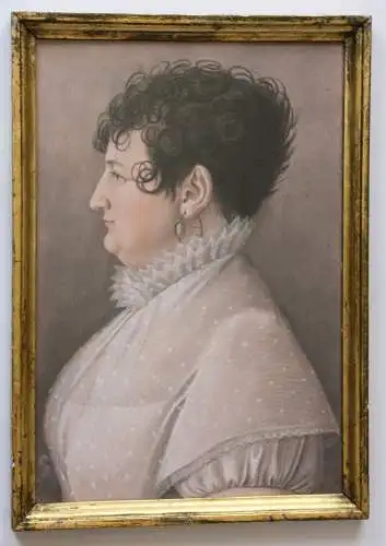 Meilliere de Reims, Pastell, Porträt, Louise Rosalie Lucière Devillelongue, 1811