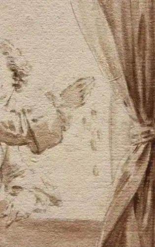 Christian Bernhard Rode (1725-1797), Zeichnung, Gellerts Fabel "Der junge Prinz"