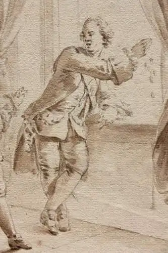 Christian Bernhard Rode (1725-1797), Zeichnung, Gellerts Fabel "Der junge Prinz"