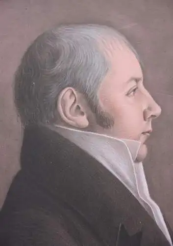 Meilliere de Reims, Pastell, Porträt, François Nicolas Edward Le Louvier, 1811