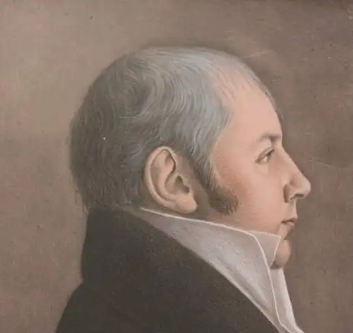 Meilliere de Reims, Pastell, Porträt, François Nicolas Edward Le Louvier, 1811