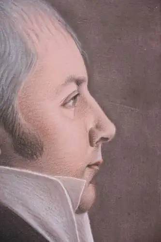 Meilliere de Reims, Pastell, Porträt, François Nicolas Edward Le Louvier, 1811