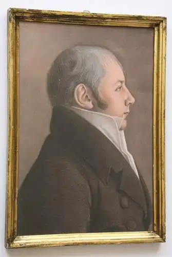 Meilliere de Reims, Pastell, Porträt, François Nicolas Edward Le Louvier, 1811