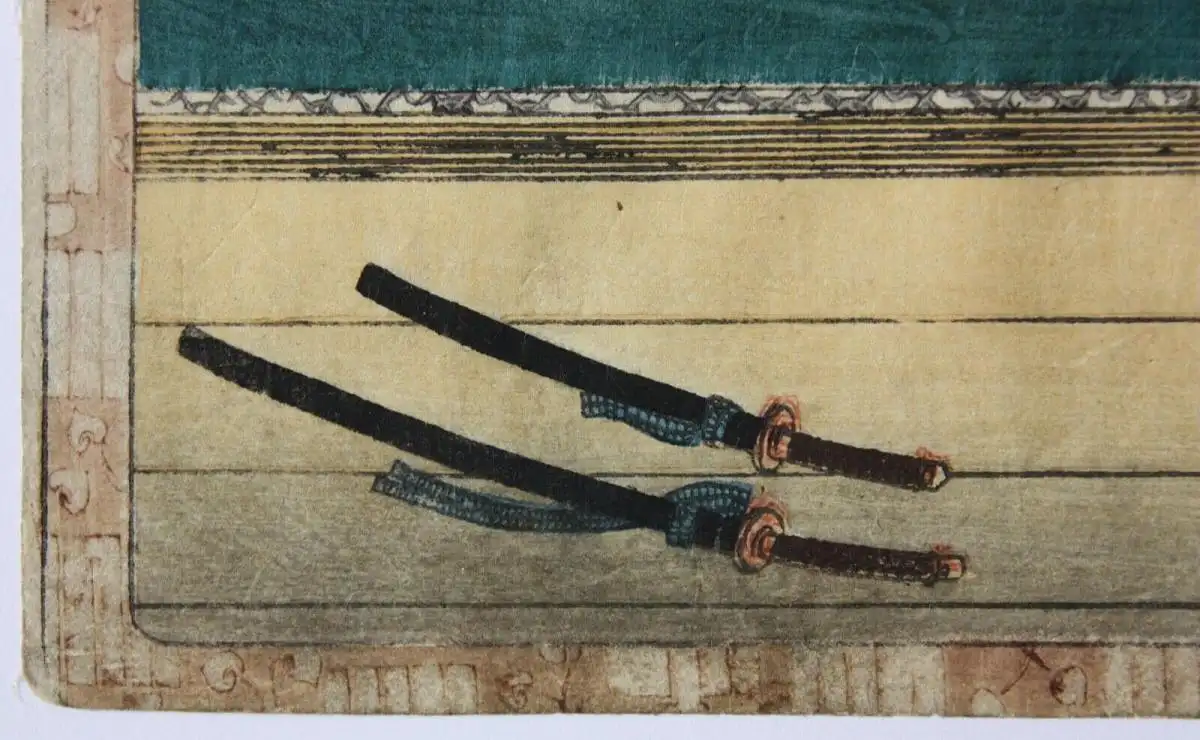 Utagawa Kunisada I (Toyokuni III) (1786-1864) Nishiki-e Ukiyo-e, Horizontal Ôban 9