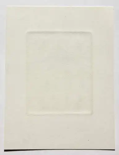 Werner Oberdörffer, signierte Radierung, Ex Libris des Künstlers, Mohn, um 1900