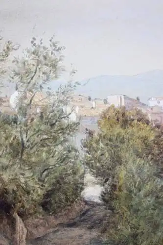 William Baptiste Baird (1847-1917) zugeschrieben, Aquarell "Saint-Raphael", 1882