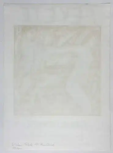 Esteban Fekete (1924-2009) Farbholzschnitt, Plakat Marburger Künstlerkreis, 1969
