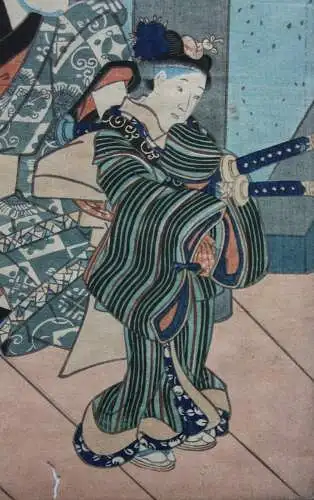 Utagawa Kunisada I (Toyokuni III) ( 1786-1864) Schauspieler Ichimura Uzaemon