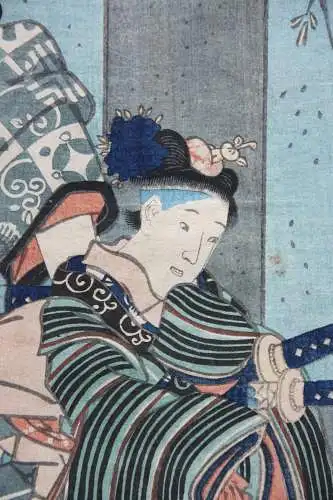 Utagawa Kunisada I (Toyokuni III) ( 1786-1864) Schauspieler Ichimura Uzaemon