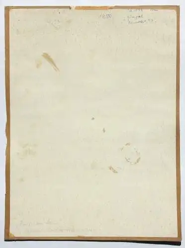 Heinrich R. Claar, signierte Gouache, Mainufer mit Kaiserdom, Frankfurt am Main