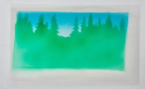 Claus Müller-Schloen (1953-2015), signierte Lithographie mit Opti-Folie, 1988