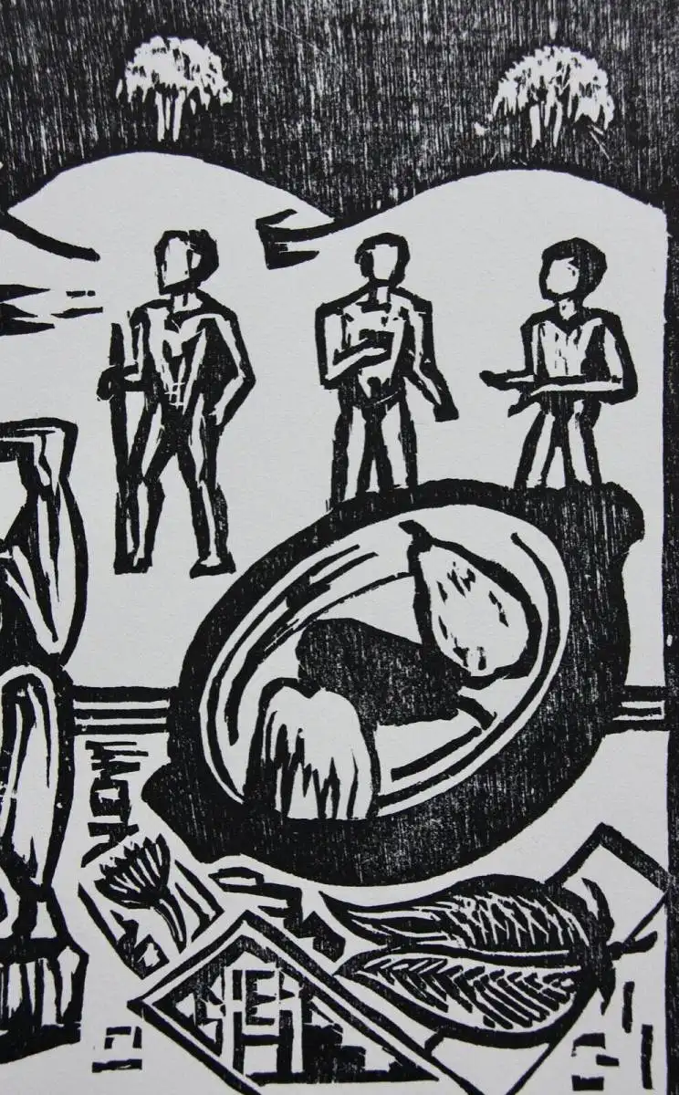 Erich Heckel (1883-1970) Holzschnitt 