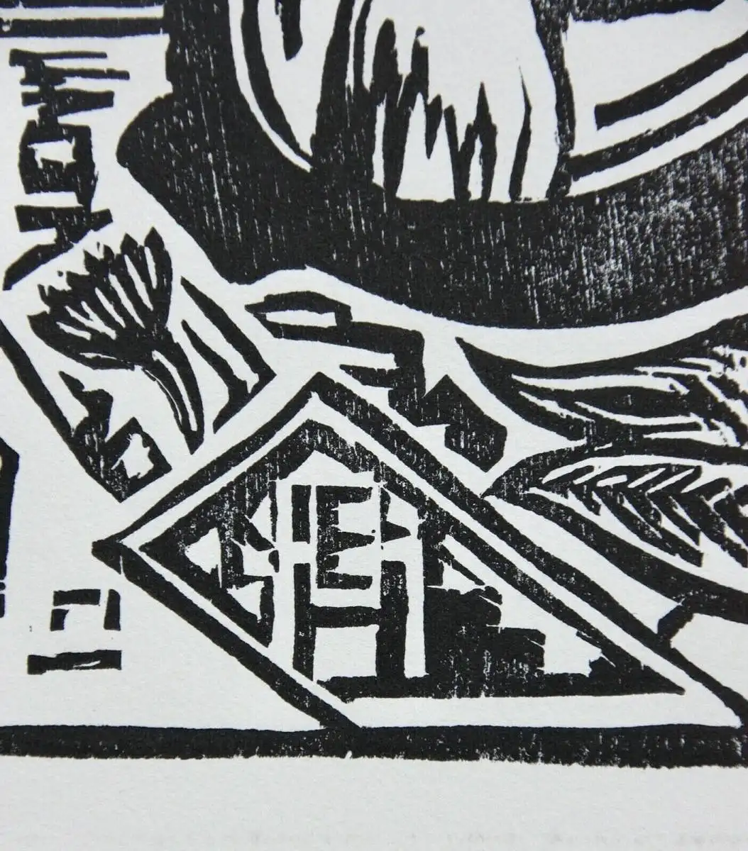 Erich Heckel (1883-1970) Holzschnitt 