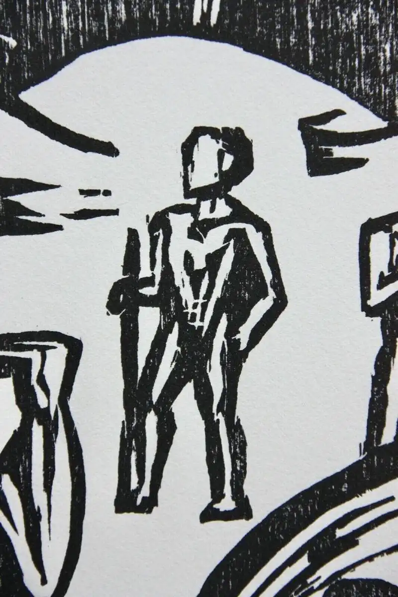 Erich Heckel (1883-1970) Holzschnitt 