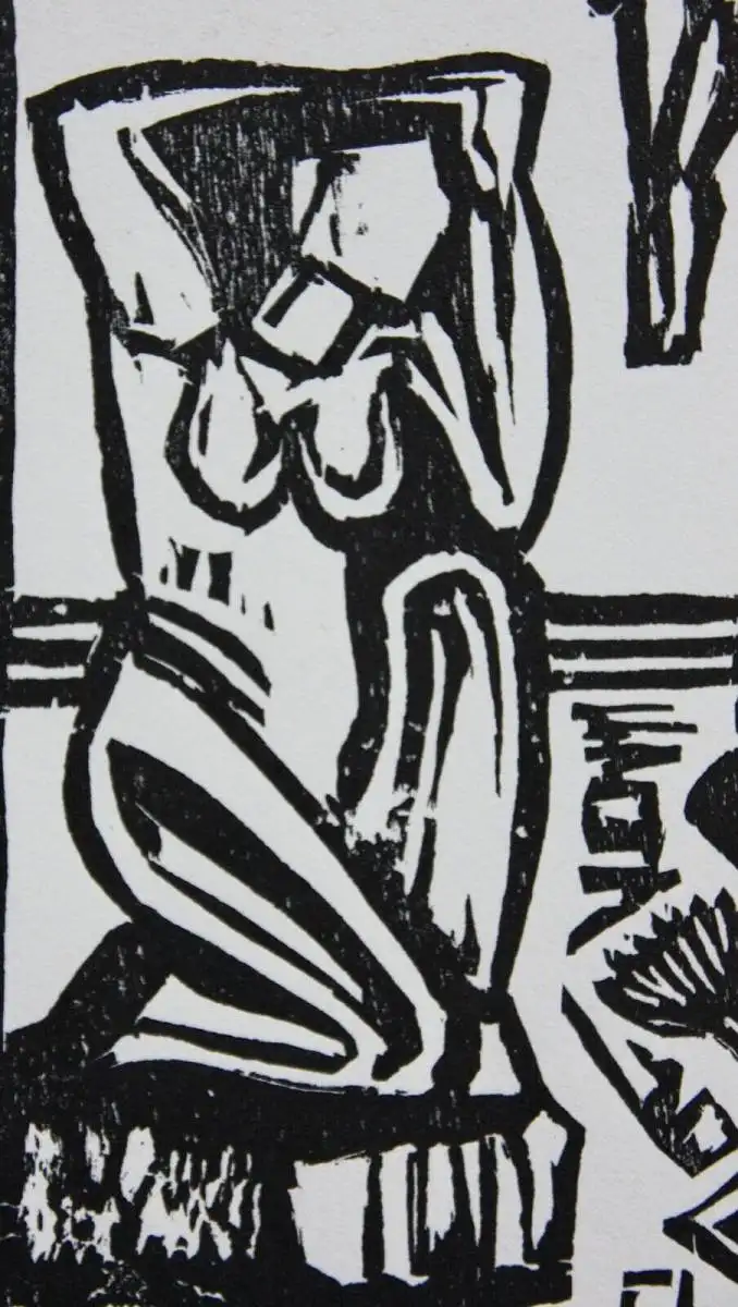 Erich Heckel (1883-1970) Holzschnitt 