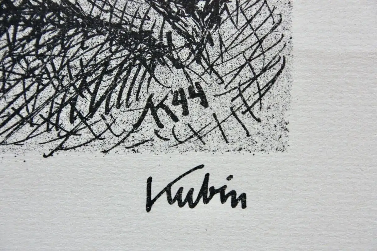 Alfred Kubin (1877-1959) Original Lithographie 