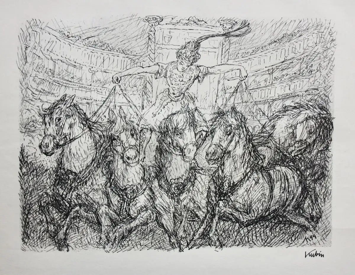 Alfred Kubin (1877-1959) Original Lithographie 