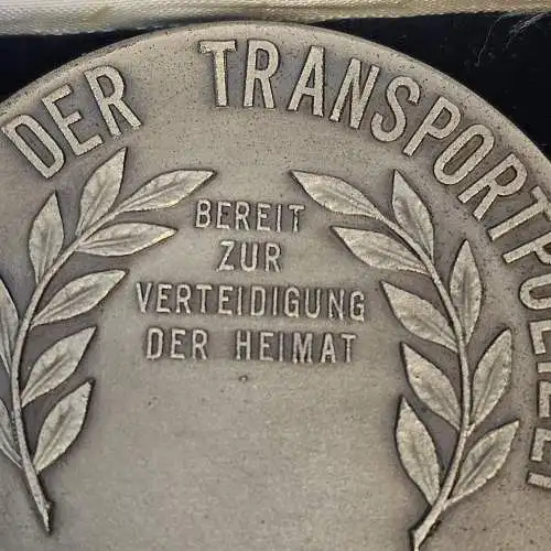 Medaille 1 Zentrales Sportfest der Transportpolizei 1956