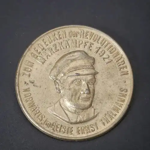 Abzeichen Ernst Thälmann Märzkämpfe 1921 Gedenken 