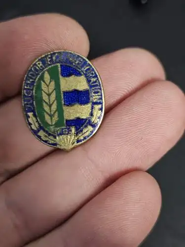 FDJ Abzeichen  Jugendobjekt 