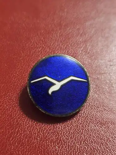 DLV Segelflieger Abzeichen Stufe A Knopfloch mit Verleiungsnummer