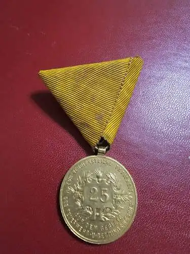 Orden Feuerwehr Österreich 25 Jahre 
