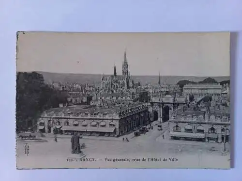 AK Postcard CPA Nancy, Vue générale prise de l'Hótel de Ville