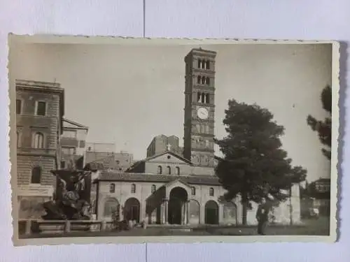 AK Postcard CPA Santa Maria in Cosmedin Rom Italy 1940