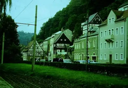 Orig 35mm DIA Slide  Bad Schandau '70s B12/7