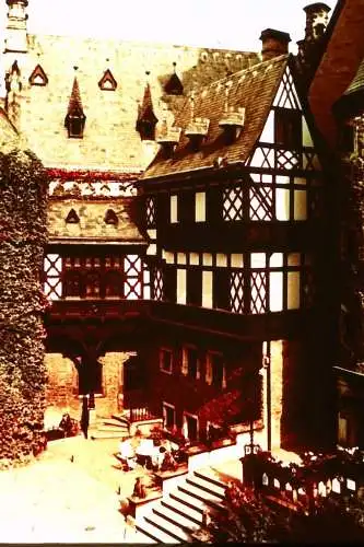 Vintage Dia Film Slide 35mm Schloss Wernigerode Deutschland c1961 B4/L65