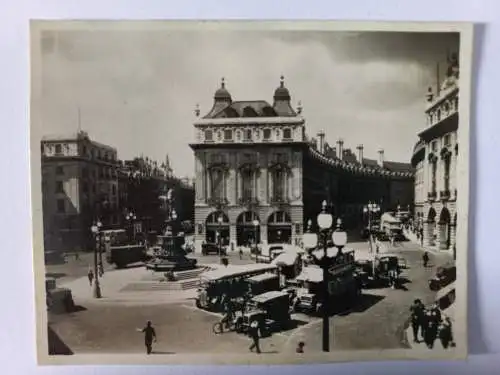 Vintage Foto  London Piccadily Circus England c1940