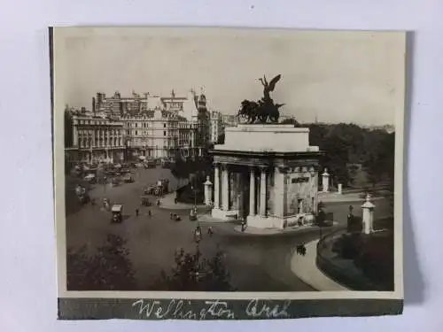 Vintage Foto  London Wellington Arch England c1940