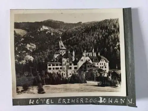 Vintage Foto Hotel Erzherzog Johann Semmering Austria Österreich c1940