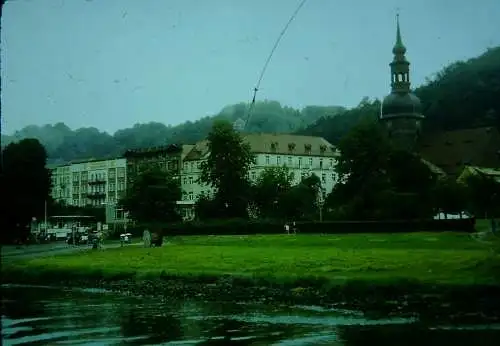 Orig 35mm DIA Slide DDR Bad Schandau  '70s B12/126