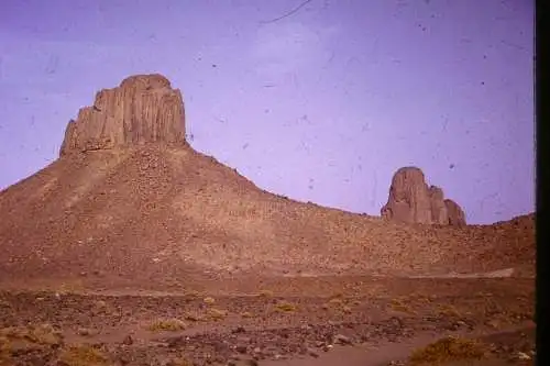 Vintage Dia Slide 35mm Algeria Hoggar Mountains  1960/70s