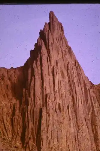 Vintage Dia Slide 35mm Algeria Hoggar Mountains  1960/70s